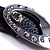 Black Leather  Watch Strap - view 3