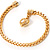 Gold Cobra Magnetic Fashion Bracelet - view 3