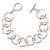 Classic Round Link Toggle Bracelet - view 2