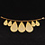 Gold Plated Teardrop Charm Costume Bracelet - view 8