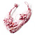 Multistrand Bead Bracelet (Pink) - view 3