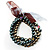 3 Strand Lustrous Faux-Pearl Flex Bracelet Set (Bronze, Coffee & Gray) - view 2
