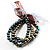3 Strand Lustrous Faux-Pearl Flex Bracelet Set (Bronze, Coffee & Gray) - view 5