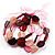Beaded Flex Bracelet Set (Red, Pink, Cream & Purple) - view 5