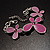 Pink Enamel Floral Bracelet - view 7