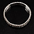 Silver Tone Diamante Stretch Fashion Bracelet (Crystal Clear) - view 7