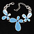 Blue Enamel Floral Bracelet - view 8