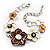 5 Pastel Enamel Flower Bracelet - view 7