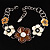 5 Pastel Enamel Flower Bracelet - view 2
