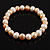 White&Light Cream Freshwater Pearl Flex Bracelet (7mm) - view 8