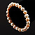 White&Light Cream Freshwater Pearl Flex Bracelet (7mm) - view 4