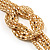 Stunning  Knot Bracelet (Gold Tone) - view 2