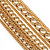 Gold Tone Multi Chain Toggle Bracelet - view 8
