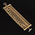 Gold Tone Multi Chain Toggle Bracelet - view 11