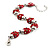 Red Enamel Crystal Ladybug Bracelet - view 9