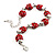 Red Enamel Crystal Ladybug Bracelet - view 10