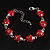 Red Enamel Crystal Ladybug Bracelet - view 4