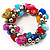 Multi-Coloured Nugget Flex Bracelet - view 6