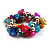 Multi-Coloured Nugget Flex Bracelet - view 3