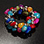 Multi-Coloured Nugget Flex Bracelet - view 7