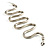 Free Bending Long Silver Snake Fashion Bracelet - view 7