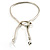 Free Bending Long Silver Snake Fashion Bracelet - view 3