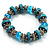Stunning Turquoise Bead Flex Bracelet - view 1