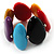 Chunky Multicoloured Resin Flex Bracelet - view 7