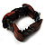 Charming Shell And Wood Stretch Bracelet (Brown & Black) - view 4