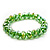 Grass Green Glass Flex Bracelet - 18cm Length - view 9