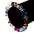 Multicoloued Glass Flex Bracelet - 18cm Length - view 2