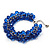Royal Blue Glass Bead Bracelet (Silver Tone Metal) - 16cm Length (Plus 4cm Extender) - view 9