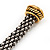 Two-Tone Mesh Magnetic Bracelet - up to 19cm wrist - view 7