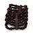 Dark Brown Multistrand Wood Bead Bracelet - up to 18cm wrist - view 5