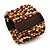 Wide Multistrand Wood Bead Bracelet - up to 20cm wrist - view 5