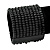 Wide Black Multistrand Wood Bead Bracelet - up to 20cm wrist - view 3