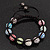 Unisex Bracelet Crystal Multicoloured Crystal Beads 10mm - Adjustable - view 2