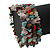 Multi-Coloured Stone Coil Flex Bangle Bracelet (Semi-precious stone) - Adjustable - view 5