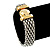Two-Tone Mesh Magnetic Bracelet - 18cm Length - view 4