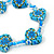 Children's Blue Acrylic 'Heart' Bracelet - Adjustable - view 3