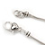 Burn Silver 'Peace' Charm Bracelet - 19cm Length - view 5