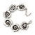 Silver Plated 'Rose' Bracelet - 17cm Length/ 3cm Extension - view 7