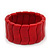 Red Ceramic Flex Bracelet - 18cm Length - view 7