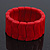 Red Ceramic Flex Bracelet - 18cm Length - view 4