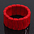 Red Ceramic Flex Bracelet - 18cm Length - view 6