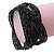 Boho Black/ Anthracite Grey Glass Bead Plaited Flex Cuff Bracelet - Adjustable - view 6