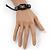 Unisex Dark Brown Leather 'Scorpio' Friendship Bracelet - Adjustable - view 3
