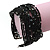 Boho Black/Silver Glass Bead Plaited Flex Cuff Bracelet - Adjustable - view 6