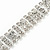 Bridal/ Wedding/ Prom/ Party Austrian Crystal Bracelet In Rhodium Plating - 17cm L - view 4