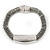 Burn Silver Mesh Magnetic Bracelet - 20cm Length - view 8
